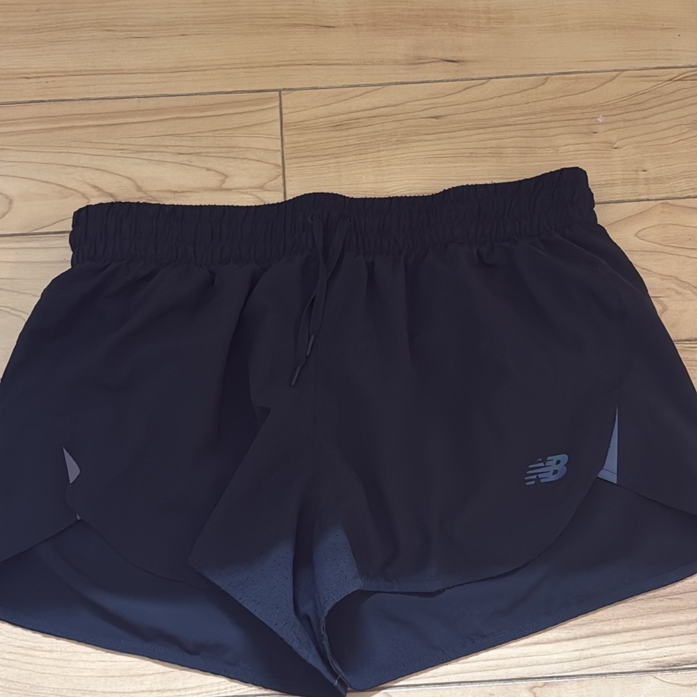 New Balance Women's Black Athletic Shorts